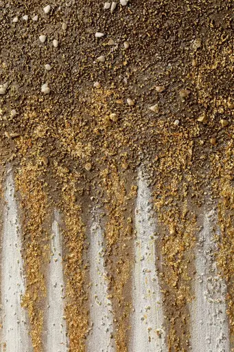 Bild- BHT ca. 100x200x4 cm, Acrylfarbe, Tanne Massivholz naturbelassen, Baumwolle