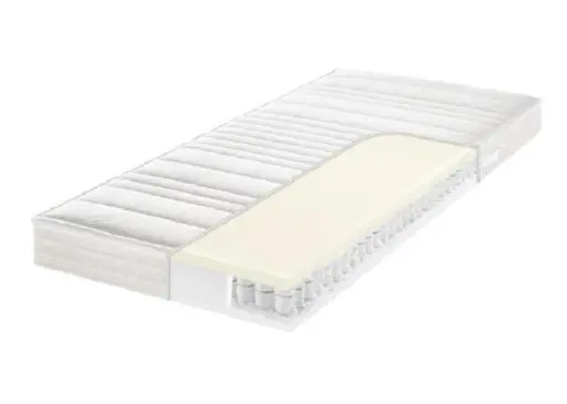 7-Zonen-Latex-Tonnentaschenfederkern-Matratze- Liegefläche ca. 140x200 cm, Fest