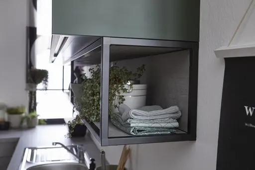 Winkelküche 52.210 GL 2 521,Beton Nebelgrau Nachbildung