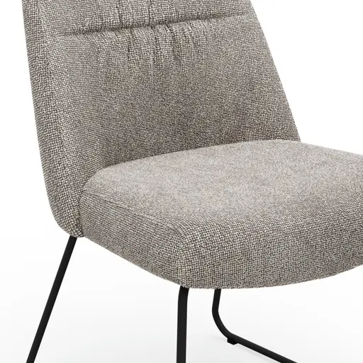 Stuhl Sagres - Stoff, Graubeige