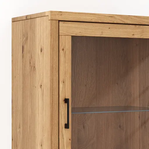 Highboard Hartford - Eiche massiv