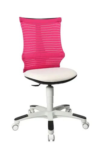 Bürodrehstuhl S´neaker - Stoff, Pink 