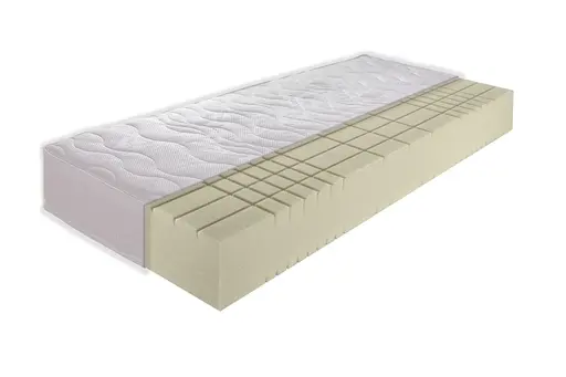 Komfortschaummatratze - wendbar, Liegefläche ca. 140x200 cm, Mittel/Fest