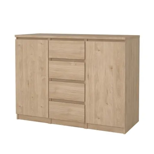 Kommode - B ca. 121 cm, Jackson Hickory Nachbildung