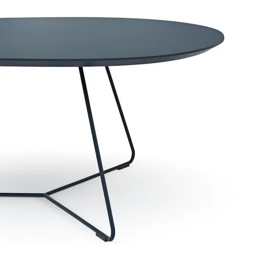 Couchtisch Fano - LBH ca. 121x75x38 cm, Fenix, Dunkelblau