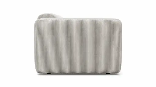 Sofa Laja - 3-Sitzer, Cord, Graubeige