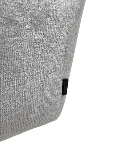 Armlehnstuhl MARLE - drehbar, Stoff, Silberfarben