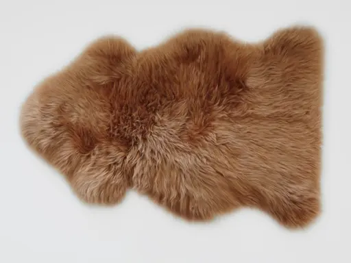 Natur-Schaffell - LB ca. 95x60 cm, Granola