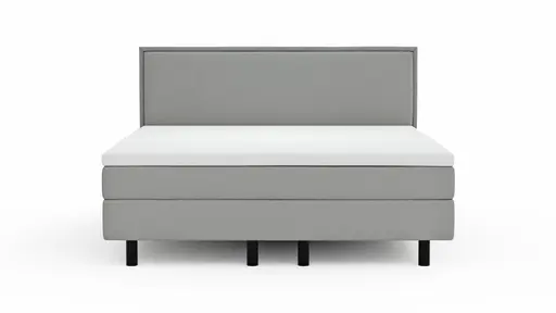 Boxspringbett Valencia - Liegefläche ca. 180x200 cm, Stoff, Zink