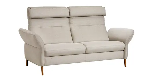 Sofa Jacksonville - 2-Sitzer, inkl. Rückenverstellung, Stoff, Beige