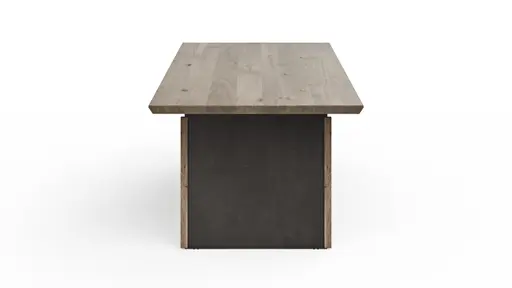 Esstisch Bakersfield - LB ca. 240x100 cm, Asteiche massiv, barrique