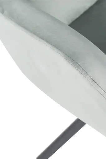 Armlehnstuhl - drehbar, Samtvelour, Mint