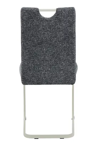 Freischwinger - Stoff, Dunkelgrau