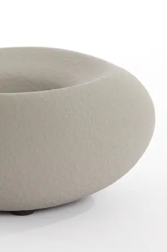 Teelicht - DH ca. 20,5x12 cm, Grau