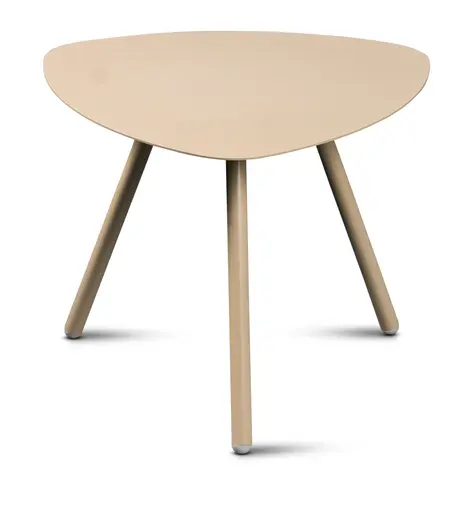 Beistelltisch - LB ca. 50x50 cm, Cremeweiß