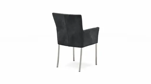 Armlehnstuhl 4110 - Stoff, Anthrazit