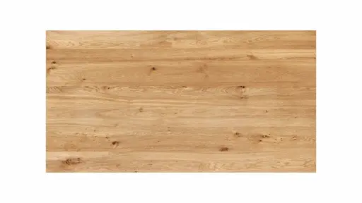 Esstisch Saratoga - ausziehbar, LB ca. 180x95 cm, Wildeiche massiv, natur geölt