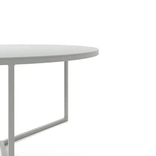 Couchtisch Joan 5 -  LBH ca. 80x80x41,5 cm, Metall, Kreidefarben