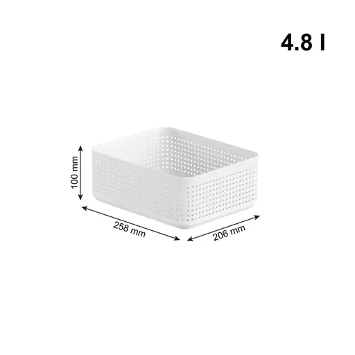 Korb L - LBH ca. 25,8x20,6x10 cm