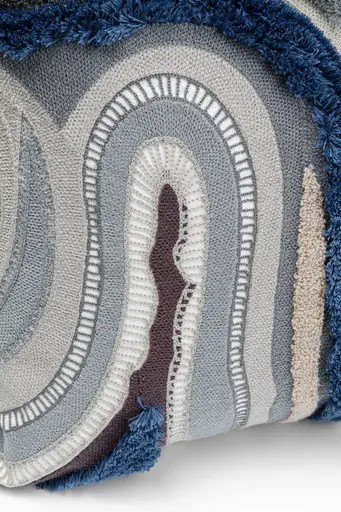 Deko-Kissen - LB ca. 45x45 cm, Grau