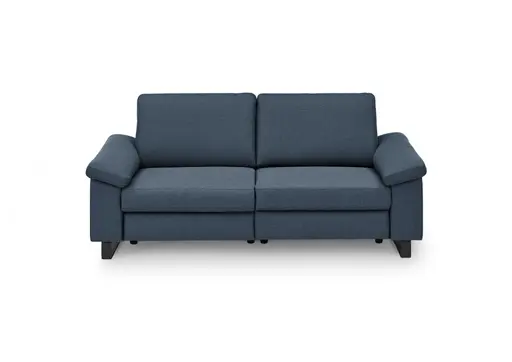 Sofa CALM PLUS 2.0 - 3-Sitzer, Relaxfunktion teilmotorisch, Stoff, Dunkelblau