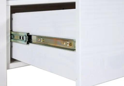 Couchtisch - LB ca. 120x60 cm, Weiß, Oak Colori