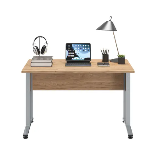Schreibtisch- LB ca. 120x80 cm, Eiche Dekor