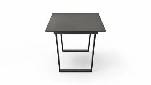 Esstisch Dinner - verlängerbar, LB ca. 180x95 cm, Kunststoff, Dunkelgrau