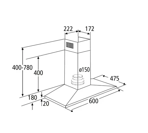 Küchenblock- inkl. E-Geräte, B ca. 260 cm, Weiß Matt, Eiche Dekor