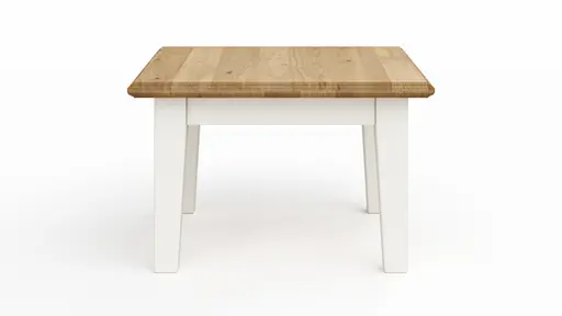 Beistelltisch Louisiana - LBH ca. 70x70x45 cm, Weiß