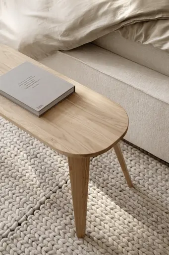 Sitzbank Signe - Asteiche Massiv, Geölt