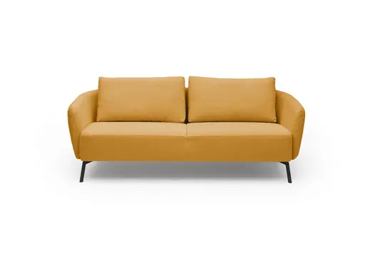 Sofa CARLLOTA - 3-Sitzer, Stoff, Kurkuma