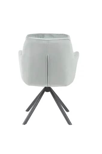 Armlehnstuhl - drehbar, Samtvelour, Mint