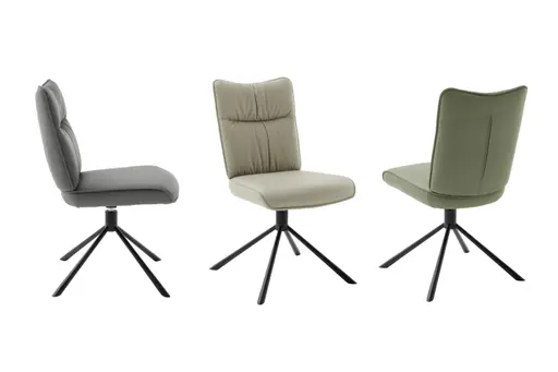 Stuhl - drehbar, Microfaser, Anthrazit