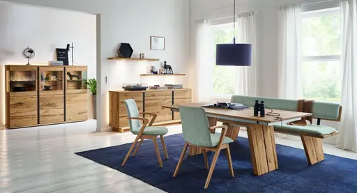 Armlehnstuhl - Stoff, Jade