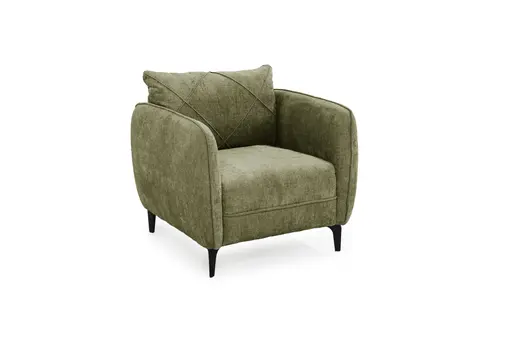 Sessel JERINA - Stoff, Grün