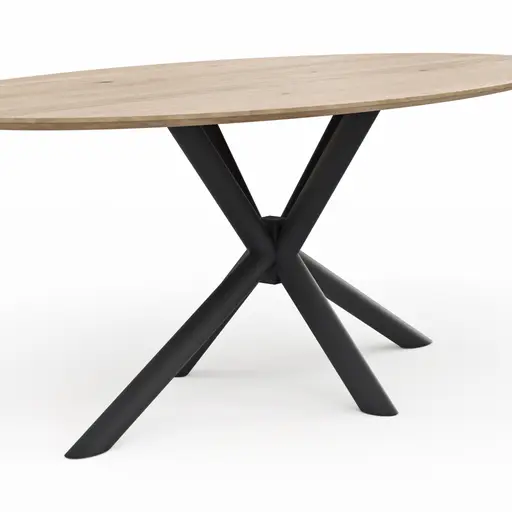 Esstisch Phoenix - LB ca. 220x110cm, Eiche, eco snow lackiert