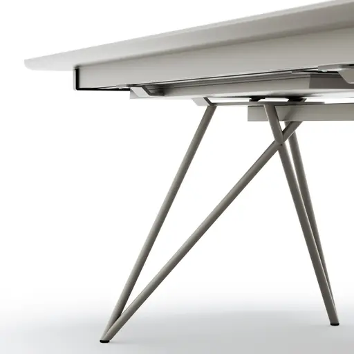 Esstisch Sedana - ausziehbar, LB ca. 200x100 cm, HPL, Grau