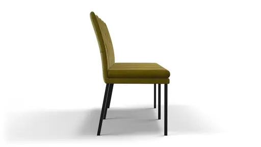 Polsterbank Saragossa - Breite ca. 200 cm, Stoff, Moos