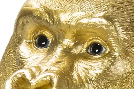 Deko-Figur- BHT ca. 30x38,50x28 cm, Goldfarben