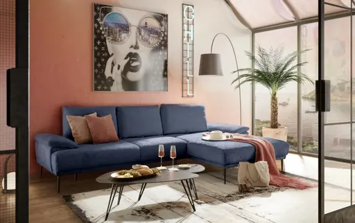 Couchtisch - 2er Set, Stein, Dunkel