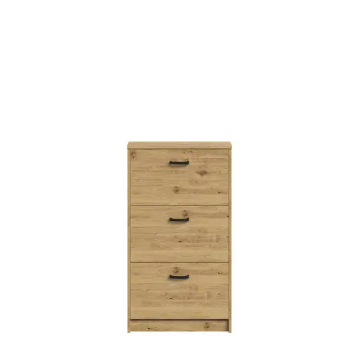 Schuhschrank- Eiche Dekor