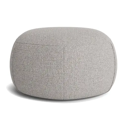 Hocker Serava/Honey - Medium, Stoff, Grau
