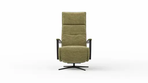 TV-Sessel Lima - Größe M, Relaxfunktion motorisch, Stoff, Moos