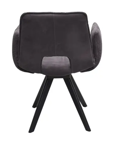 Sessel - drehbar,  Stoff, Dunkelgrau