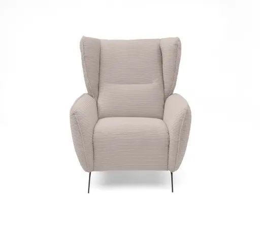 Sessel EILA - Stoff, Rosa