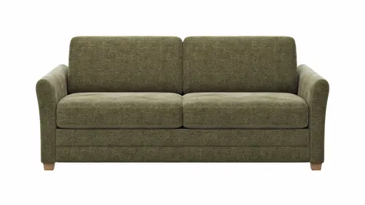 Sofa Lakeville 1 - 2-Sitzer inkl. Schlaffunktion, Stoff, Grün