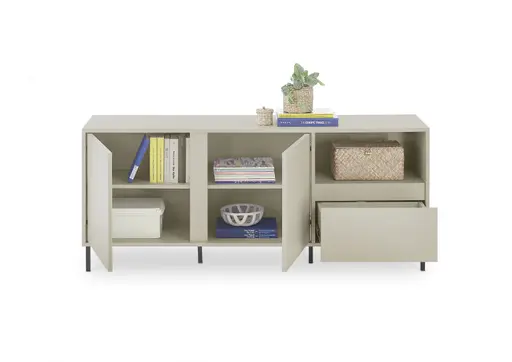 TV-Lowboard - B ca. 158 cm, Kaschmir