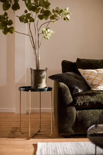 Sofa Ulf - 3,5-Sitzer, Cord, Moos