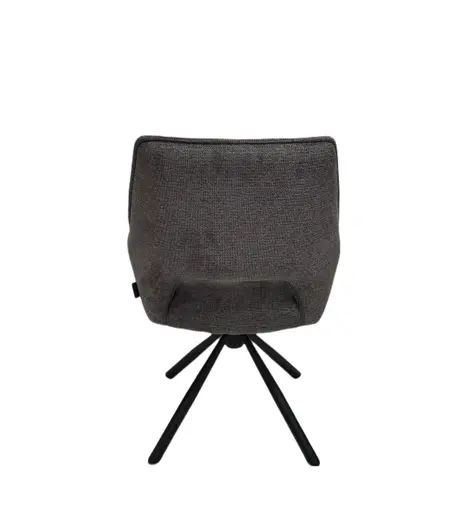 Armlehnstuhl MARESA - drehbar, Stoff, Anthrazit